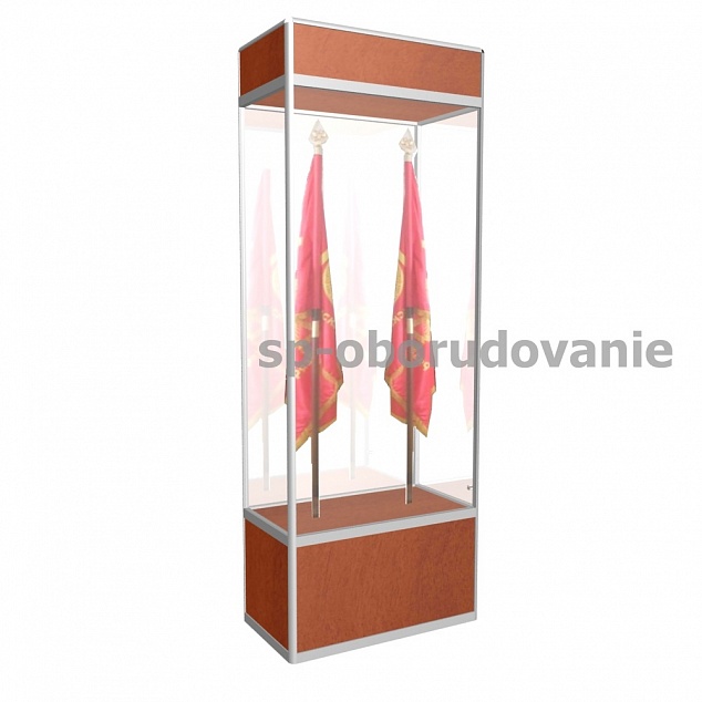 Музейная витрина для знамен ВМ-900-АЛ