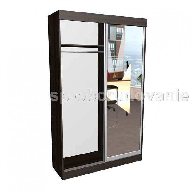 Шкаф с зеркальными дверьми купе SP1323
