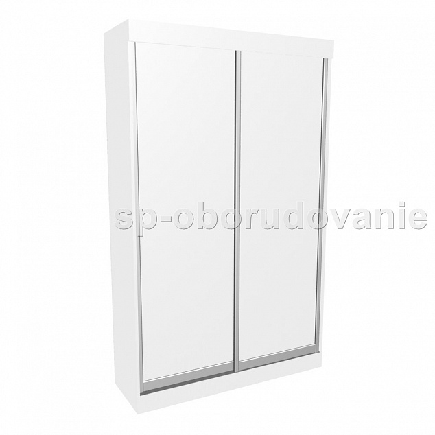 Шкаф белый с дверьми купе SP1320
